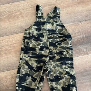 Camo print overalls 24 months